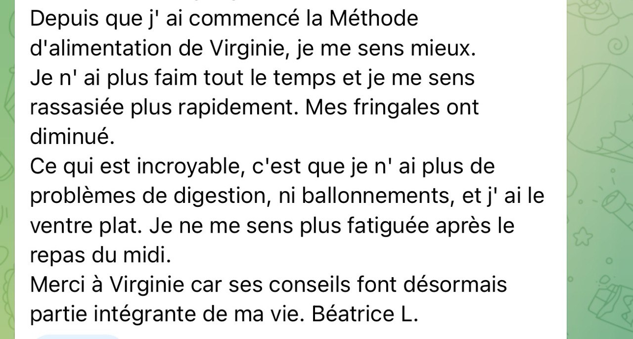 Béatrice — digestion