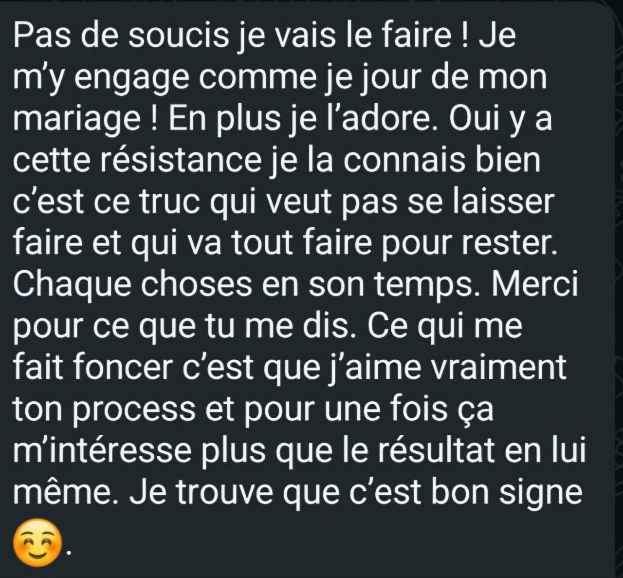 J'aime ton process
